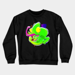 Cute Chameleon Crewneck Sweatshirt